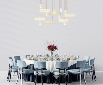 Modern Dining Table And Chairs-ID:575900088