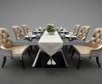 Modern Dining Table And Chairs-ID:539819001