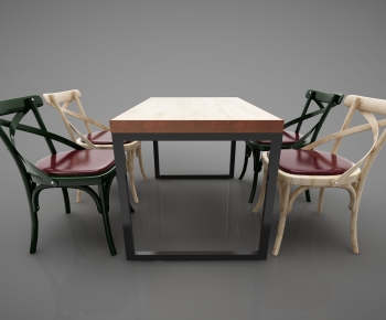 Modern Dining Table And Chairs-ID:794924023