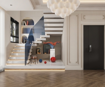 French Style Stairwell-ID:288830044
