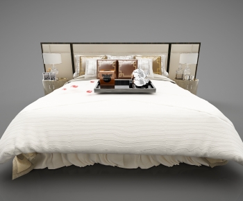 New Chinese Style Double Bed-ID:272300964