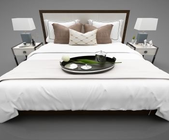 New Chinese Style Double Bed-ID:320472966