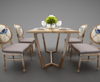 Modern Dining Table And Chairs-ID:171061999