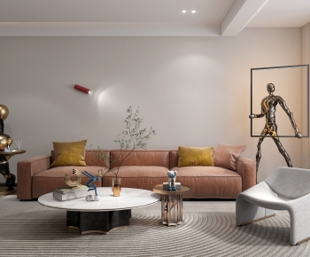Modern A Living Room-ID:295794965