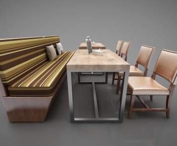 Modern Dining Table And Chairs-ID:194838056