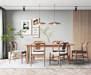 Modern Nordic Style Dining Room-ID:242734919