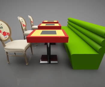 Modern Dining Table And Chairs-ID:212120061