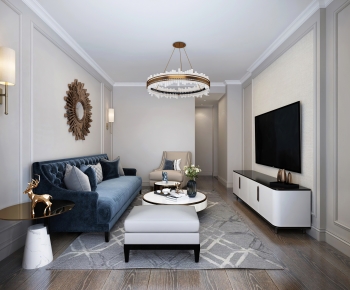 American Style A Living Room-ID:613185884