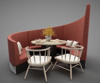 Modern Dining Table And Chairs-ID:309498073