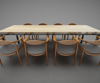 Modern Dining Table And Chairs-ID:128724105