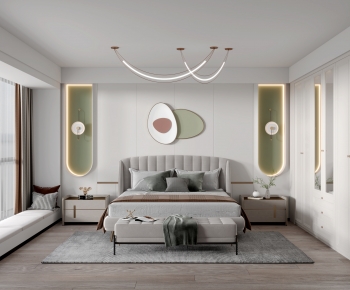Nordic Style Bedroom-ID:163592107