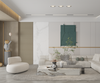 Modern A Living Room-ID:711663019