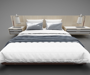 Modern Double Bed-ID:287101987