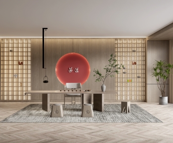 New Chinese Style Tea House-ID:762733944