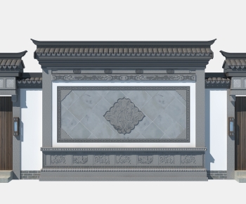 Chinese Style Building Component-ID:630671024