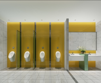 Modern Public Toilet-ID:942608128