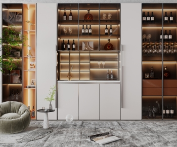 Modern Wine Cabinet-ID:354702003