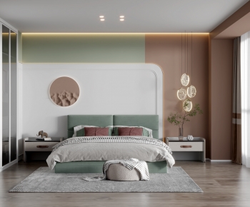Nordic Style Bedroom-ID:696594953