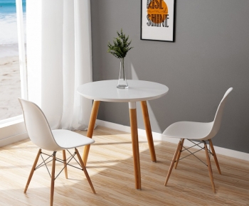 Nordic Style Leisure Table And Chair-ID:193989997