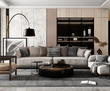 Modern A Living Room-ID:441185008