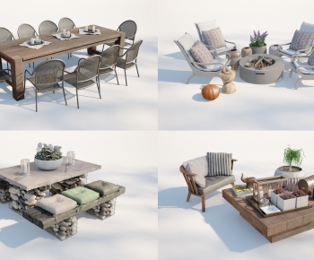 Modern Outdoor Tables And Chairs-ID:232646944