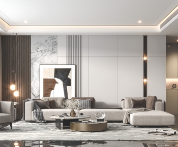 Modern A Living Room-ID:275356053