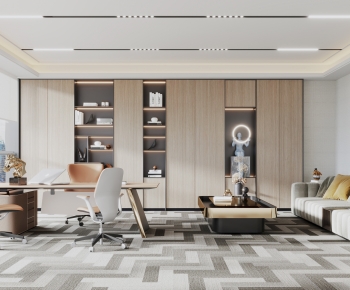 Modern Manager's Office-ID:629360918