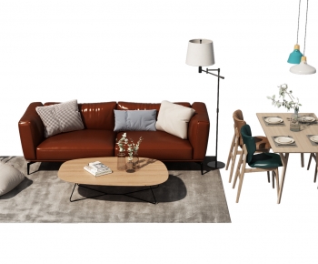 Nordic Style Sofa Combination-ID:979688889