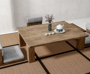 New Chinese Style Tea Tables And Chairs-ID:399456025