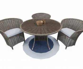 Southeast Asian Style Leisure Table And Chair-ID:921843053