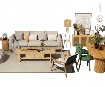 Nordic Style Sofa Combination-ID:314863929