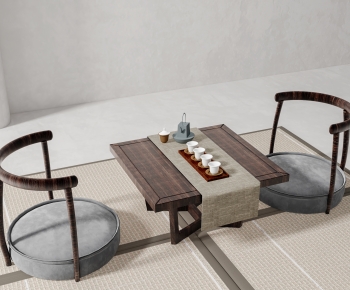 New Chinese Style Tea Tables And Chairs-ID:695548061