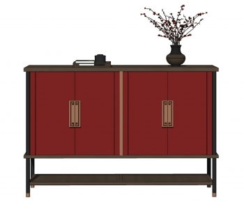 New Chinese Style Side Cabinet/Entrance Cabinet-ID:976728925