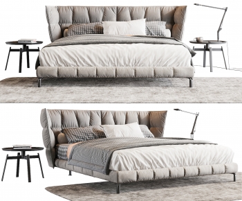 Modern Double Bed-ID:825243953