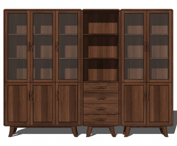 New Chinese Style Bookcase-ID:434380051