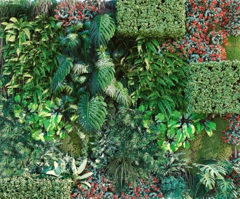 Modern Plant Wall-ID:198102952
