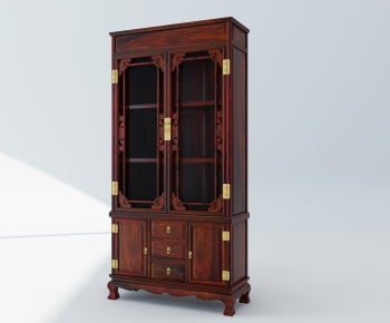 Chinese Style Wine Cabinet-ID:642625095