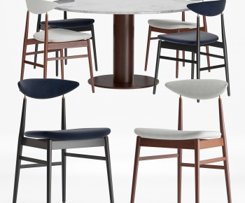 Modern Dining Table And Chairs-ID:690639972