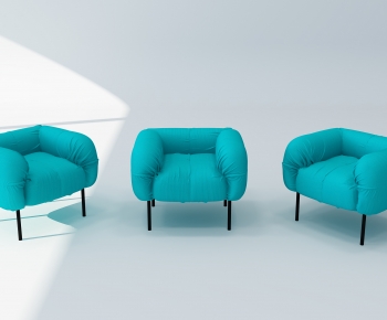 Modern Single Sofa-ID:445210937