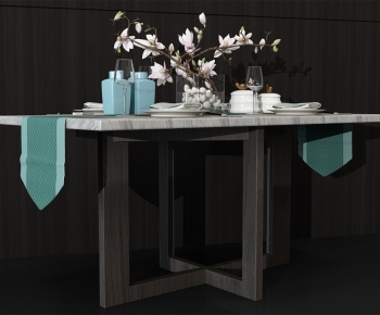 New Chinese Style Dining Table-ID:827284105