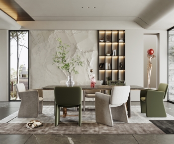 Modern Dining Room-ID:491915949