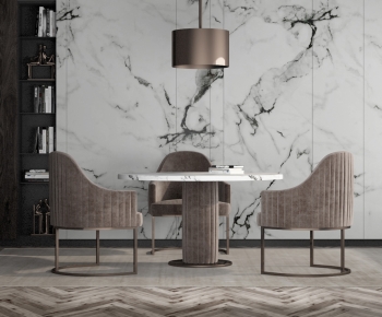 Modern Dining Table And Chairs-ID:861398941