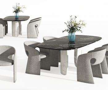 Modern Dining Table And Chairs-ID:513603938