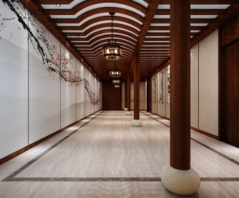 Chinese Style Corridor-ID:505815037