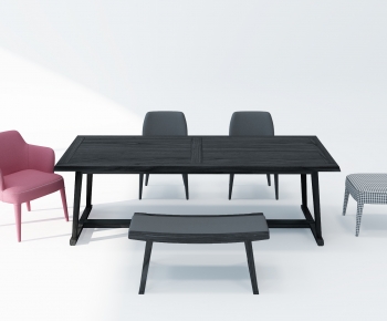 Modern Dining Table And Chairs-ID:450669053