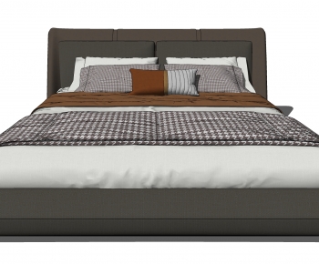 Modern Double Bed-ID:547681098