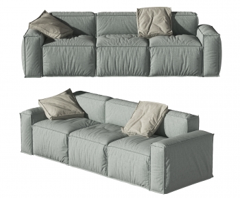 Modern Three-seat Sofa-ID:252856979