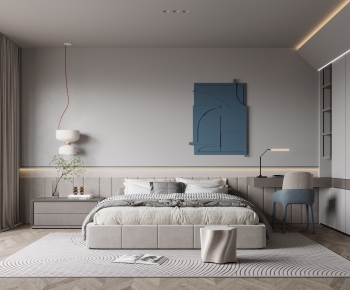 Modern Bedroom-ID:741101984