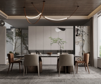 Modern Dining Room-ID:484966994