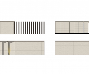 New Chinese Style Building Component-ID:320353985